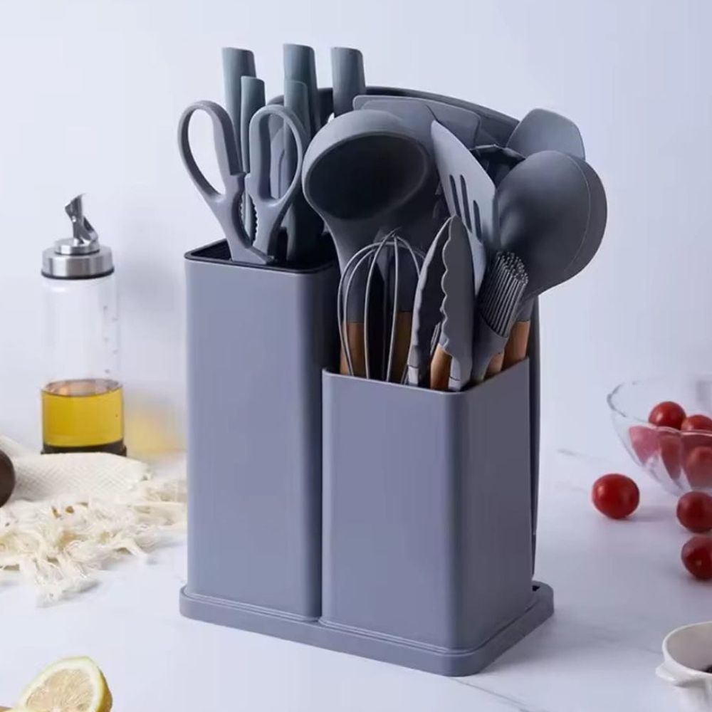19pc Silicon set