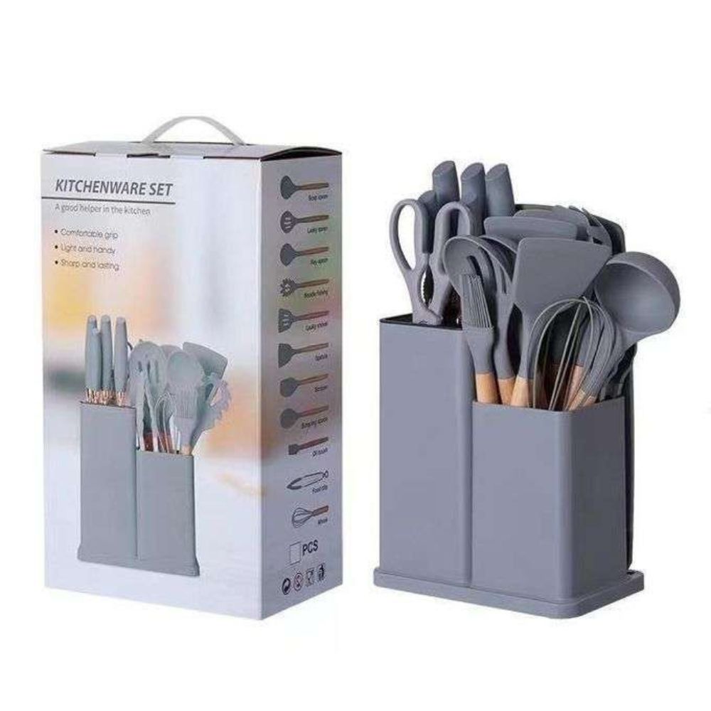 19pc Silicon set