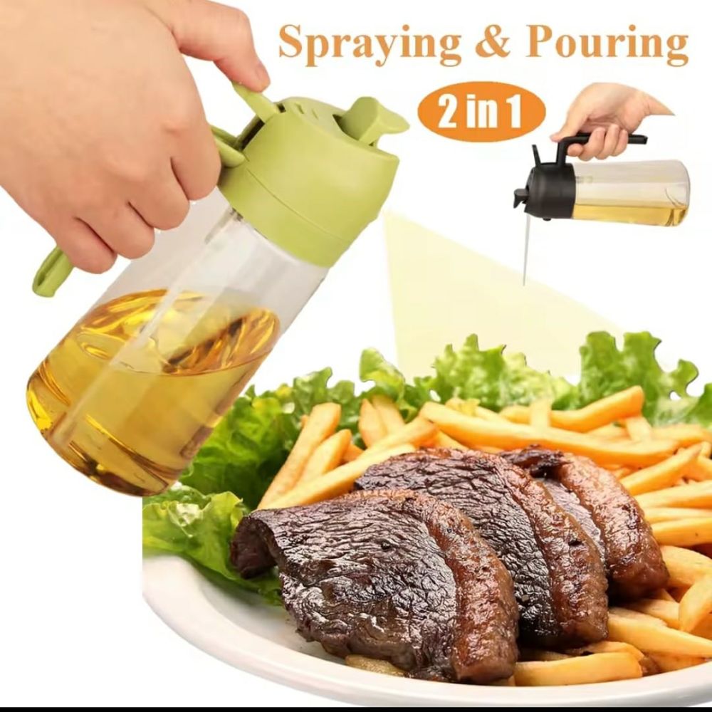 2 in 1 Glass Oil Jar