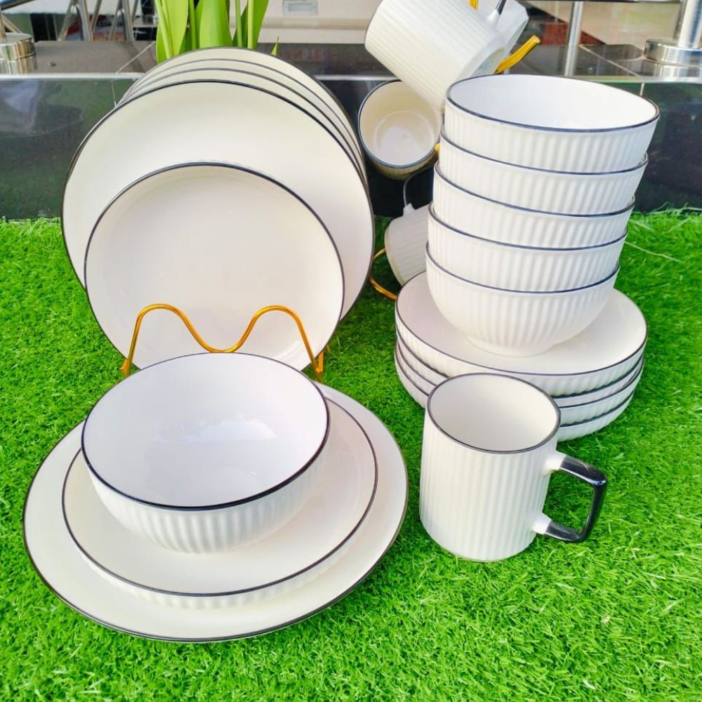 24pc Japanese dinner set