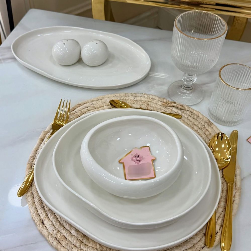 27pc porcelain dinner set