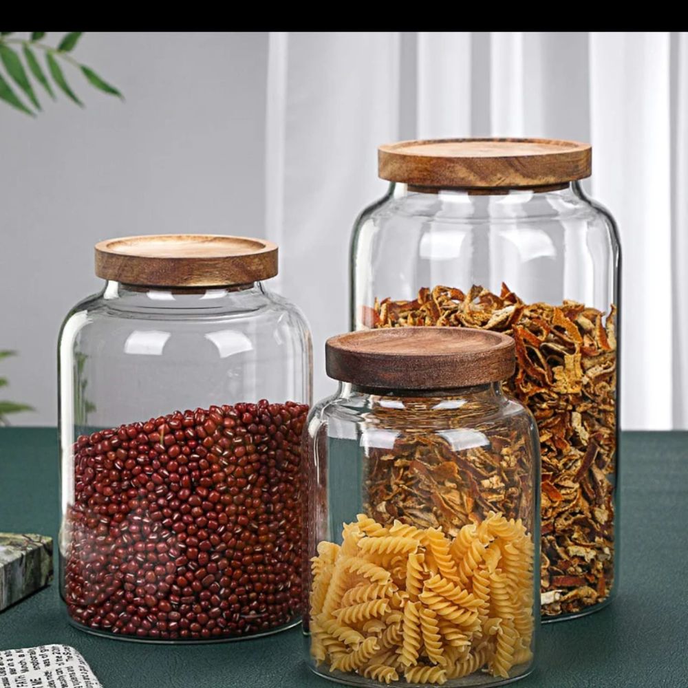 3.5L Borosilicate Storage jars