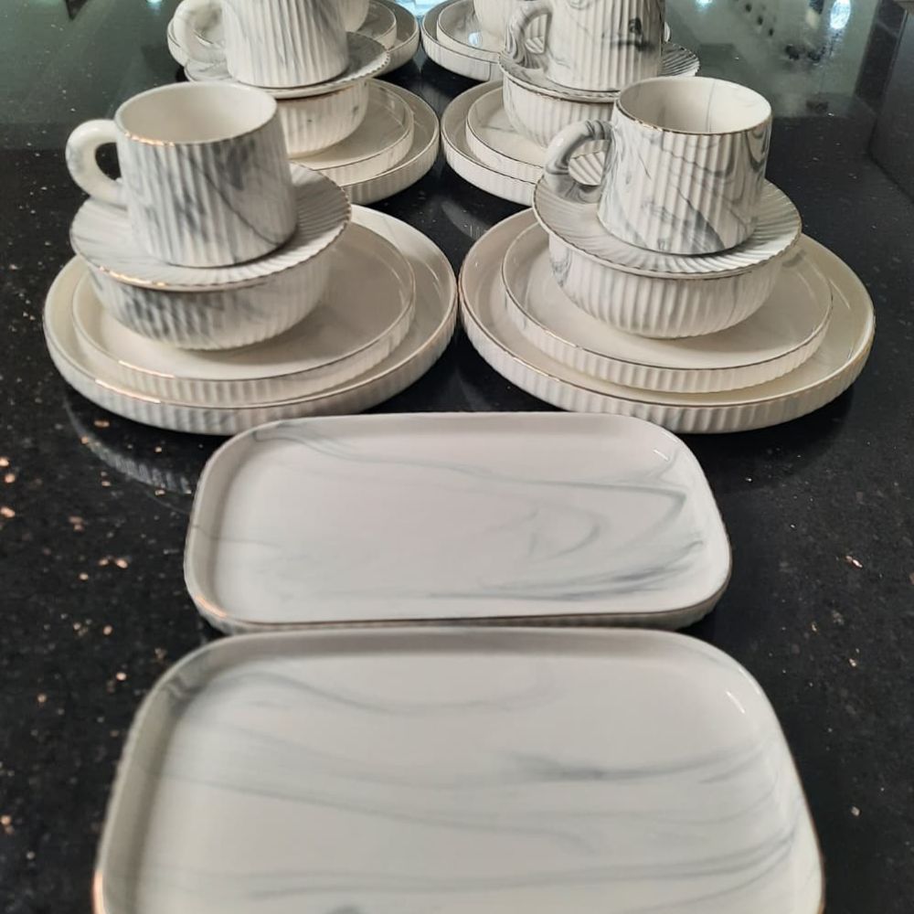 32pc European porcelain