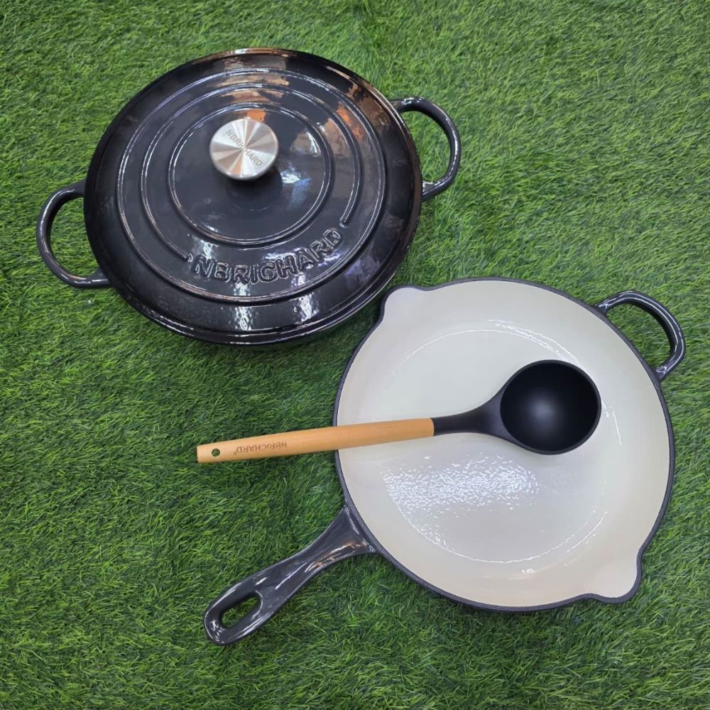 3pc Enamel Cooking pots