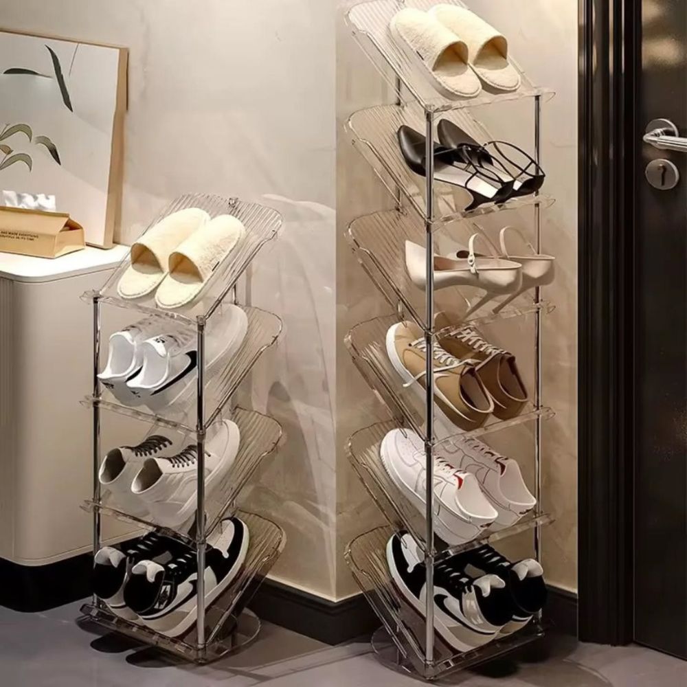 5tier Entry way stackable shoe organizer