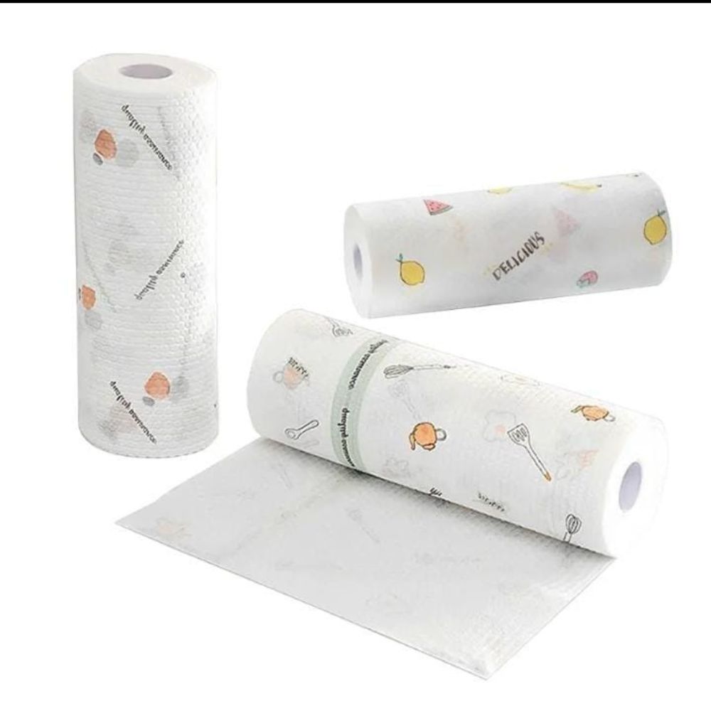 50pc kitchen towel roll