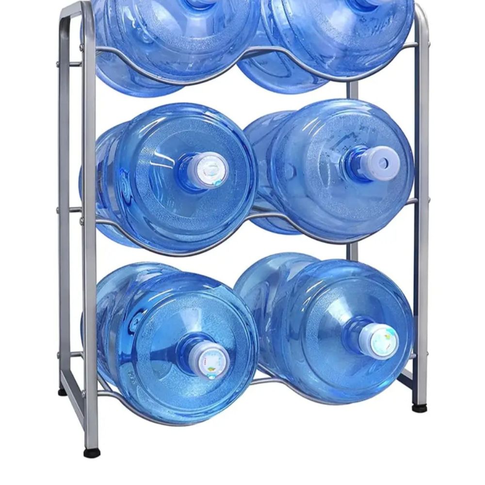 6 Bucket heavy duty water bottle rack