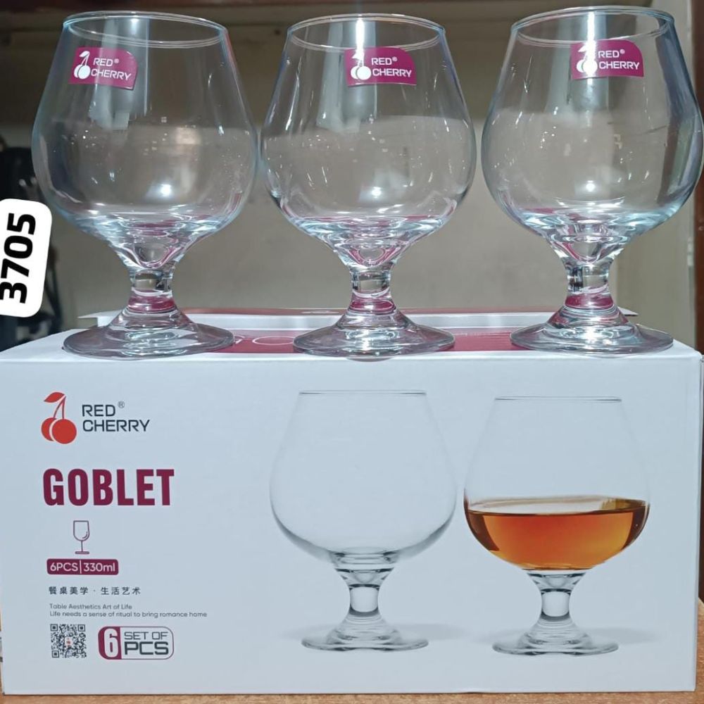 6pc Cognac Wine glass