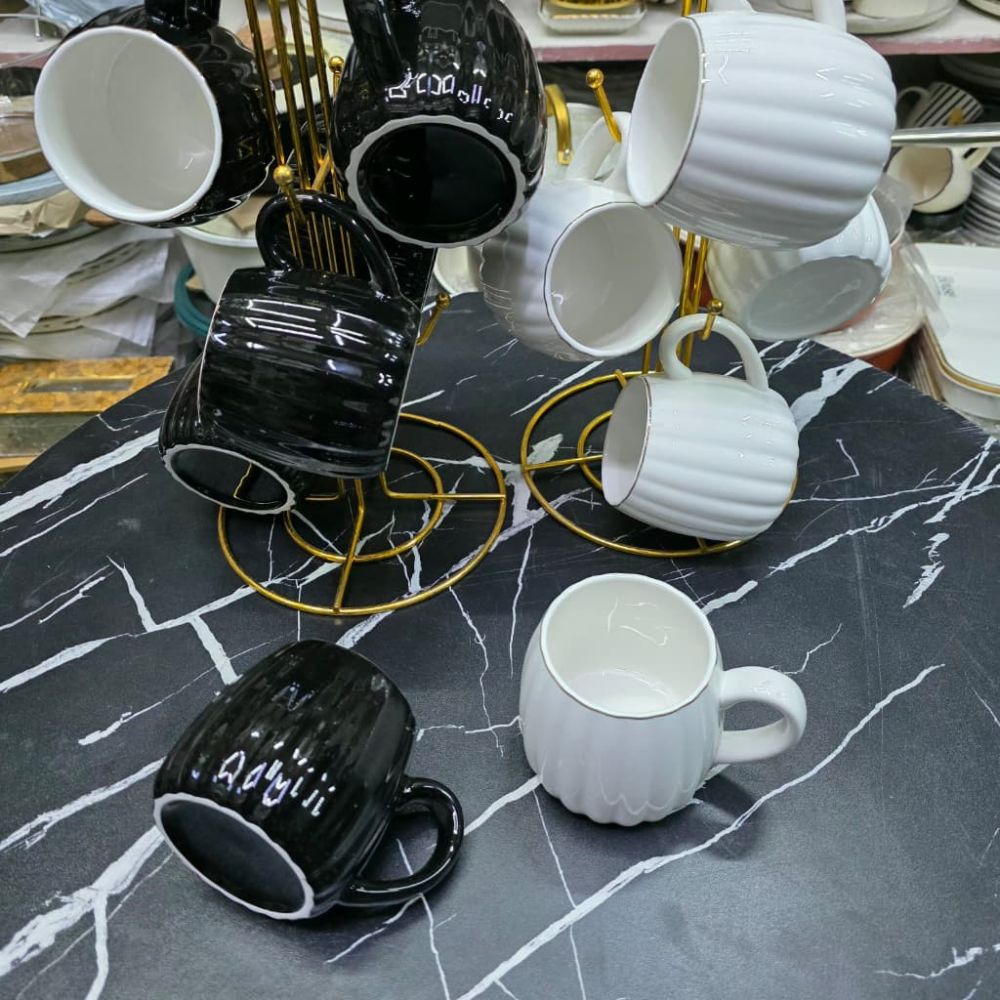 6pc Porcelain Ceramic set