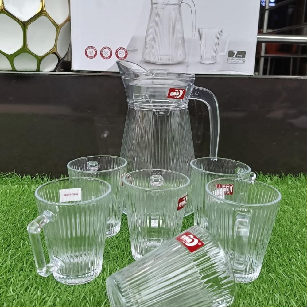 7pc Water glass set