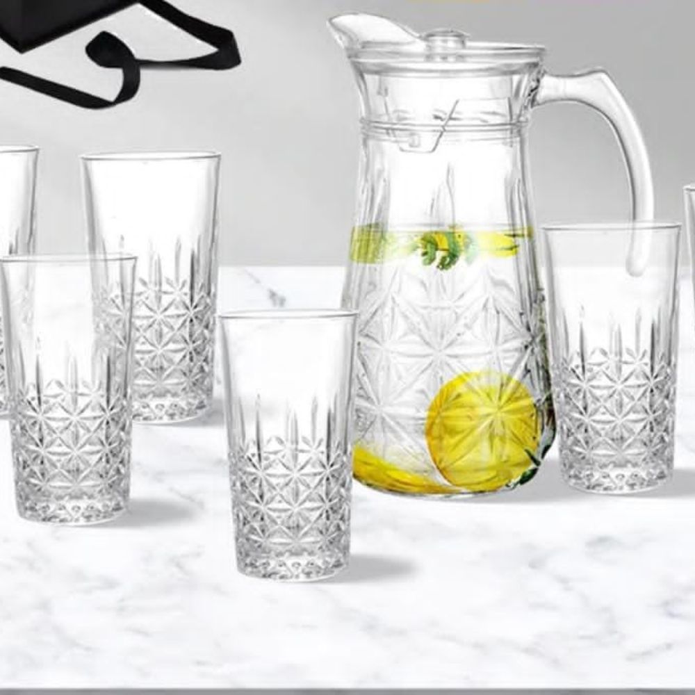 7pc Water glass set