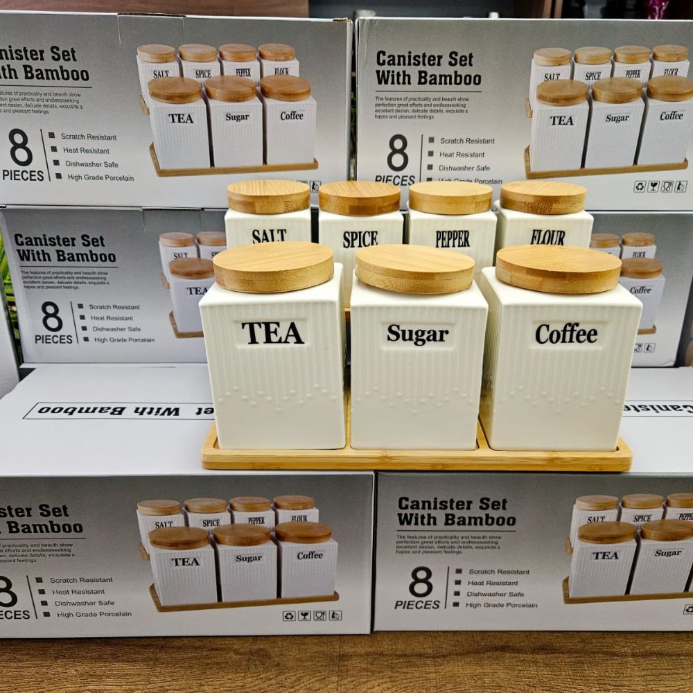 8pc Cannister set