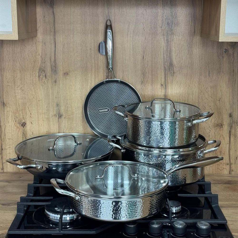 9pc Stainless Steel Cookware