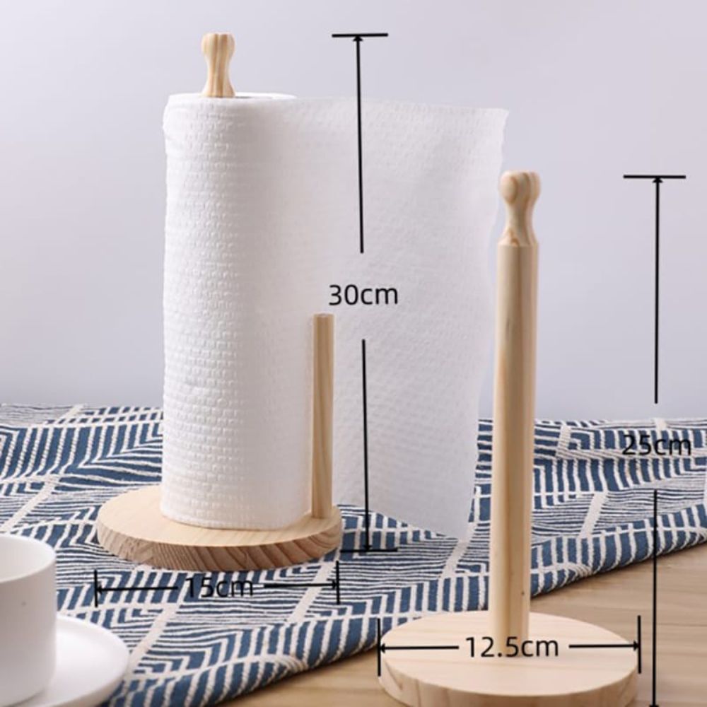 Bamboo Tissue Holder