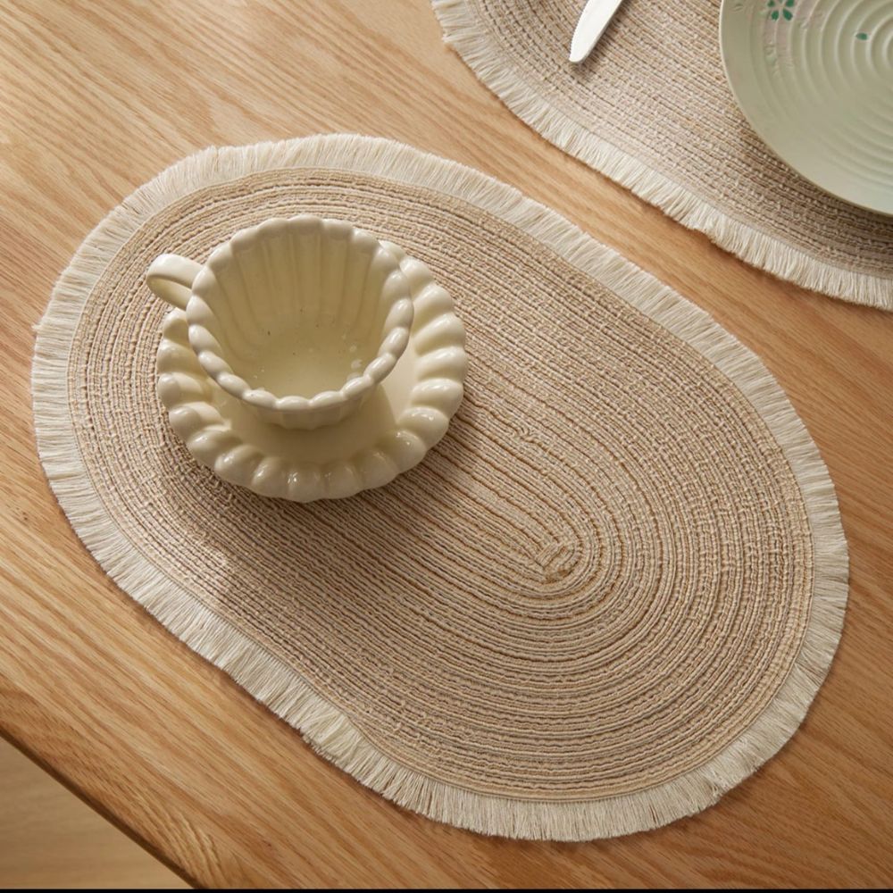 6pc Braided mats