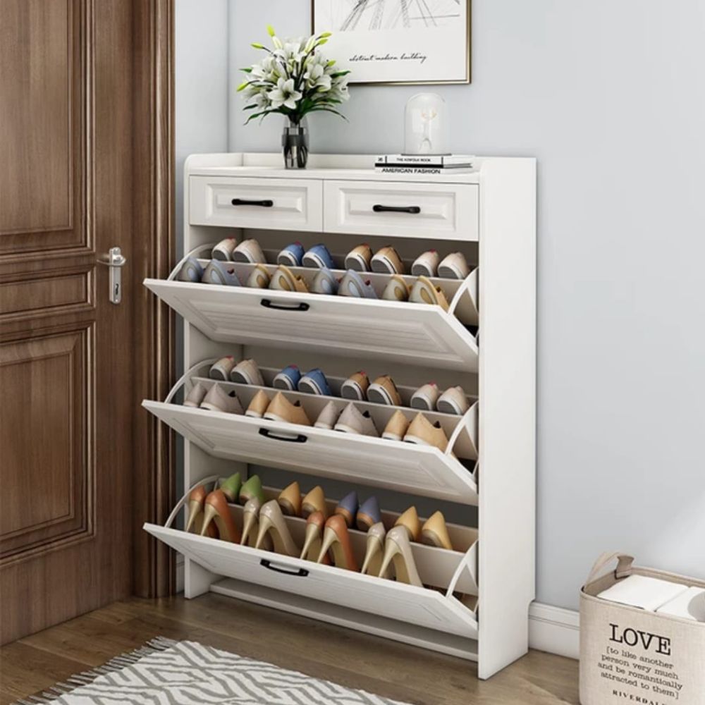 Bucket flip Shoe Cabinet