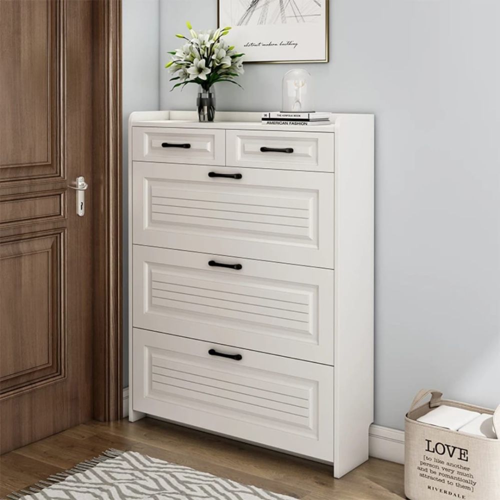Bucket flip Shoe Cabinet