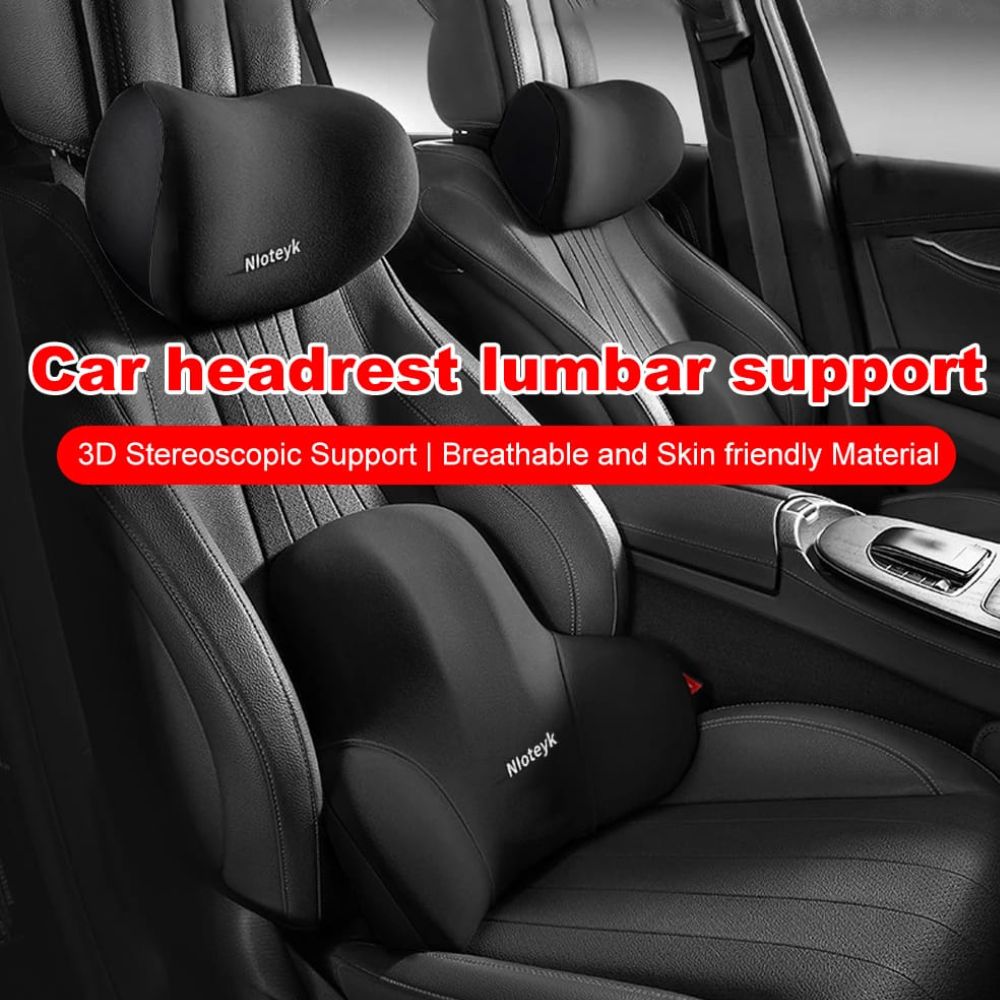 Car Head and Backrest support lumbar