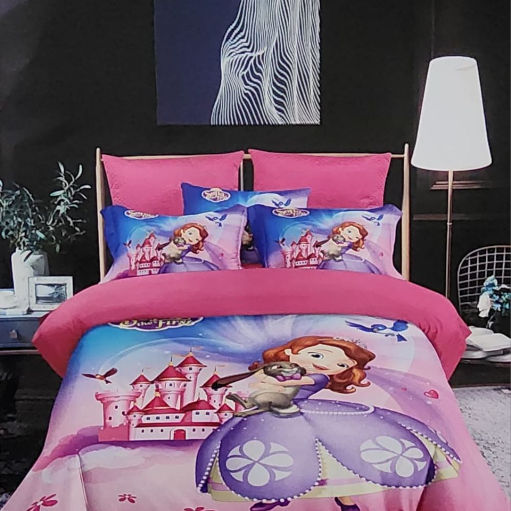 Kid's cartoon themed Duvet