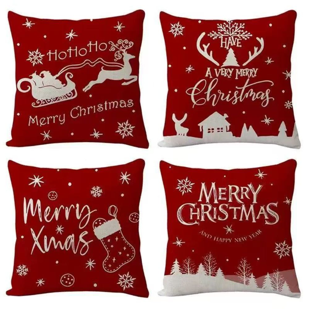 Christmas Themed Pillow Cases