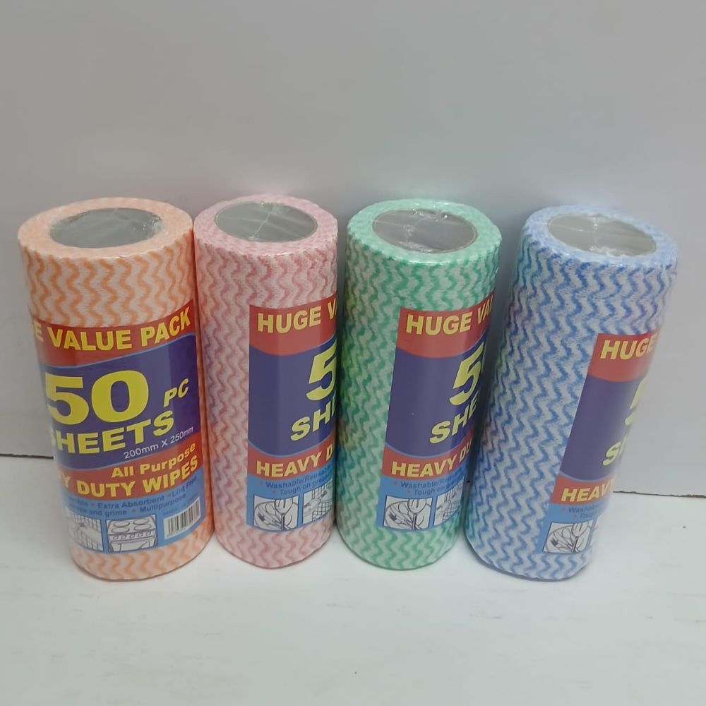 Colored kitchen rolls