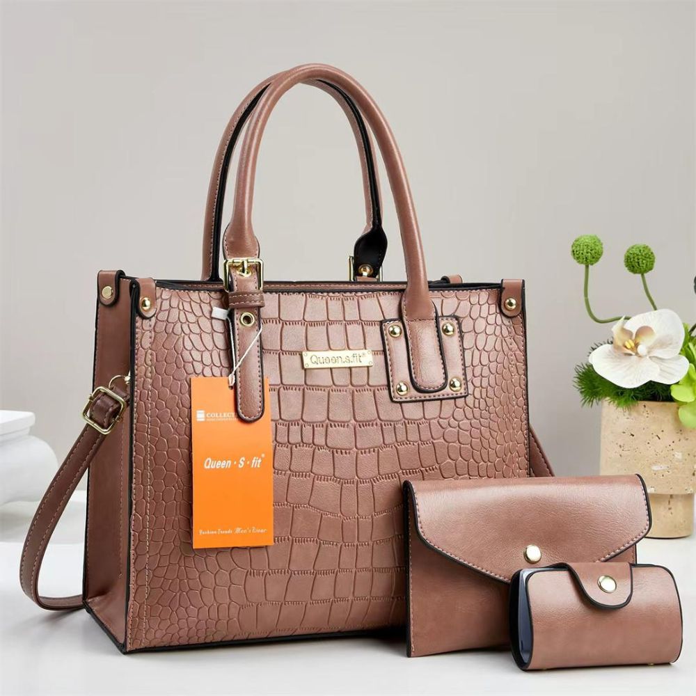 Crocodile Design Set Bag