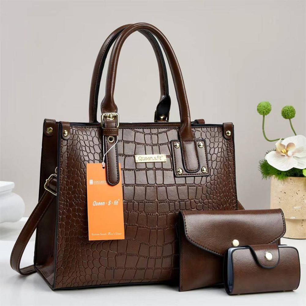 Crocodile Design Set Bag