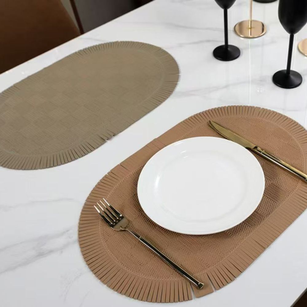 6pc Double sided table mats