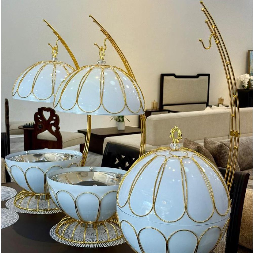 Egg Shaped Round Chaffing dishes
