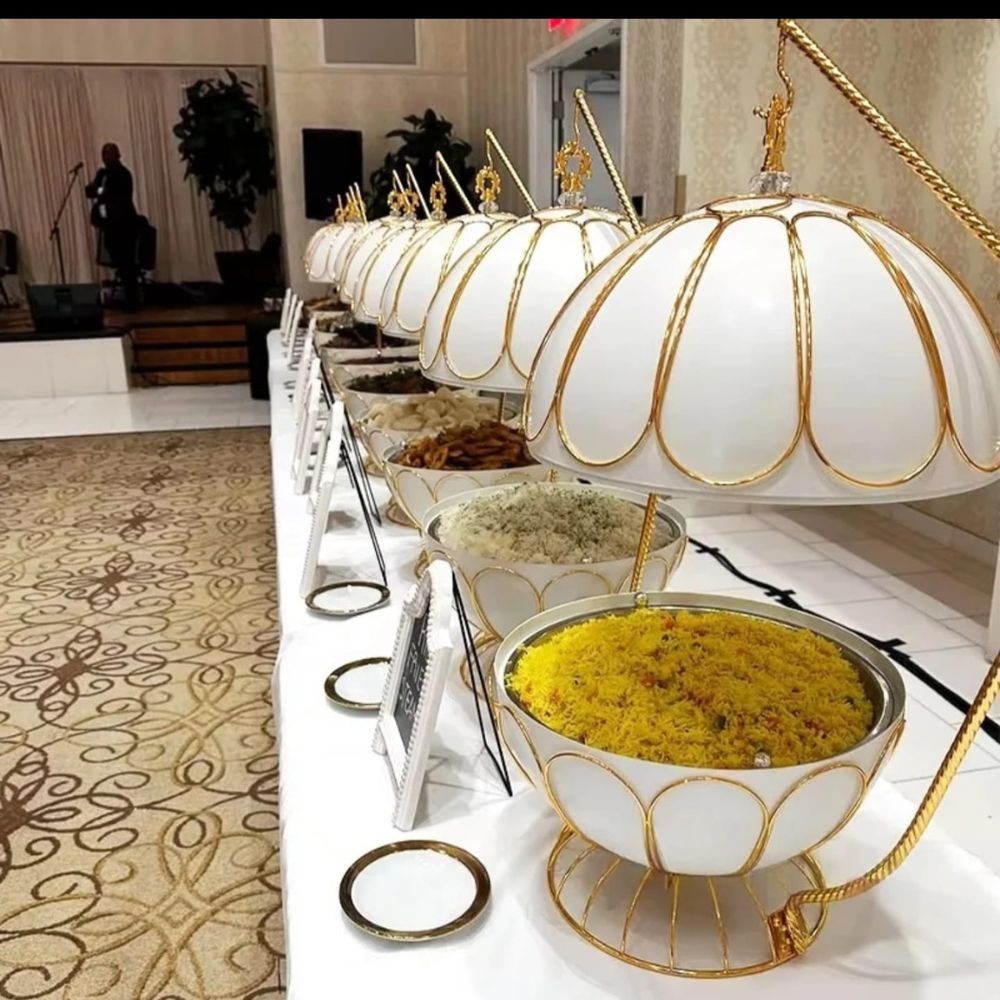 Egg Shaped Round Chaffing dishes