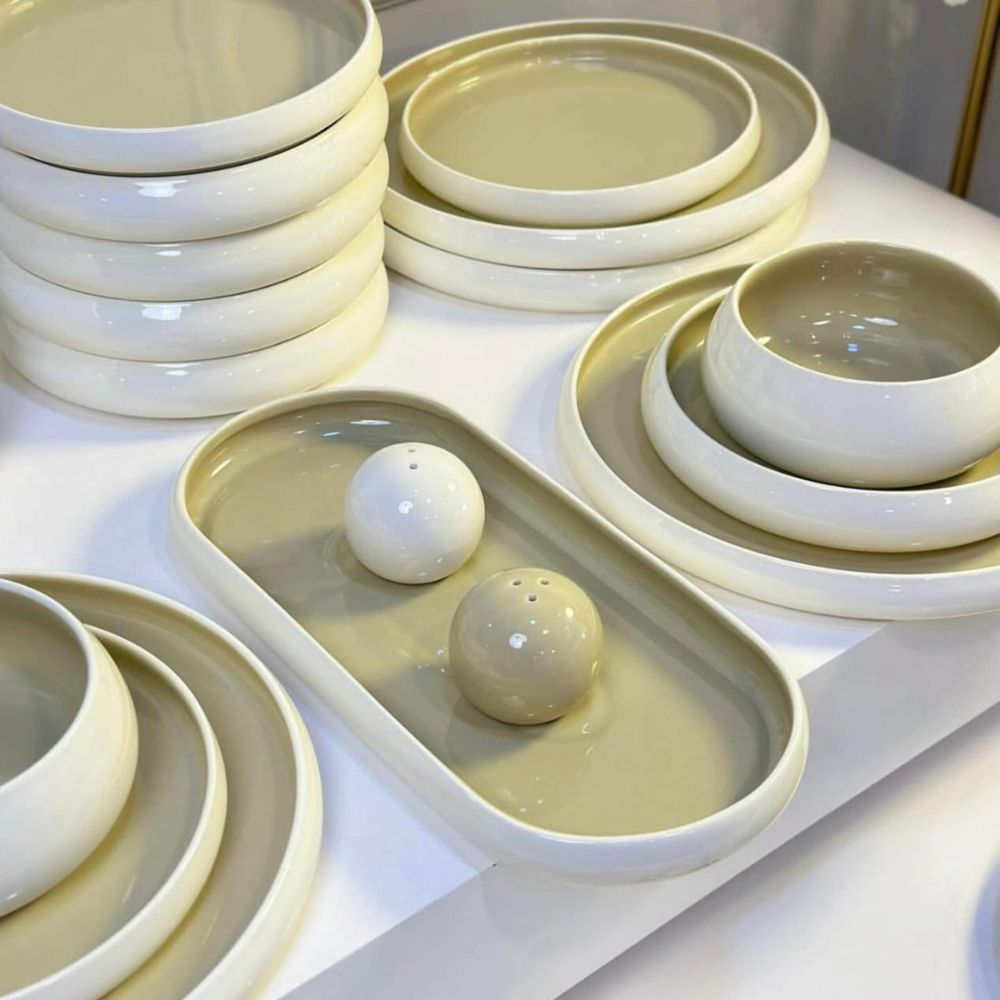 European Double Glaze Dinner set