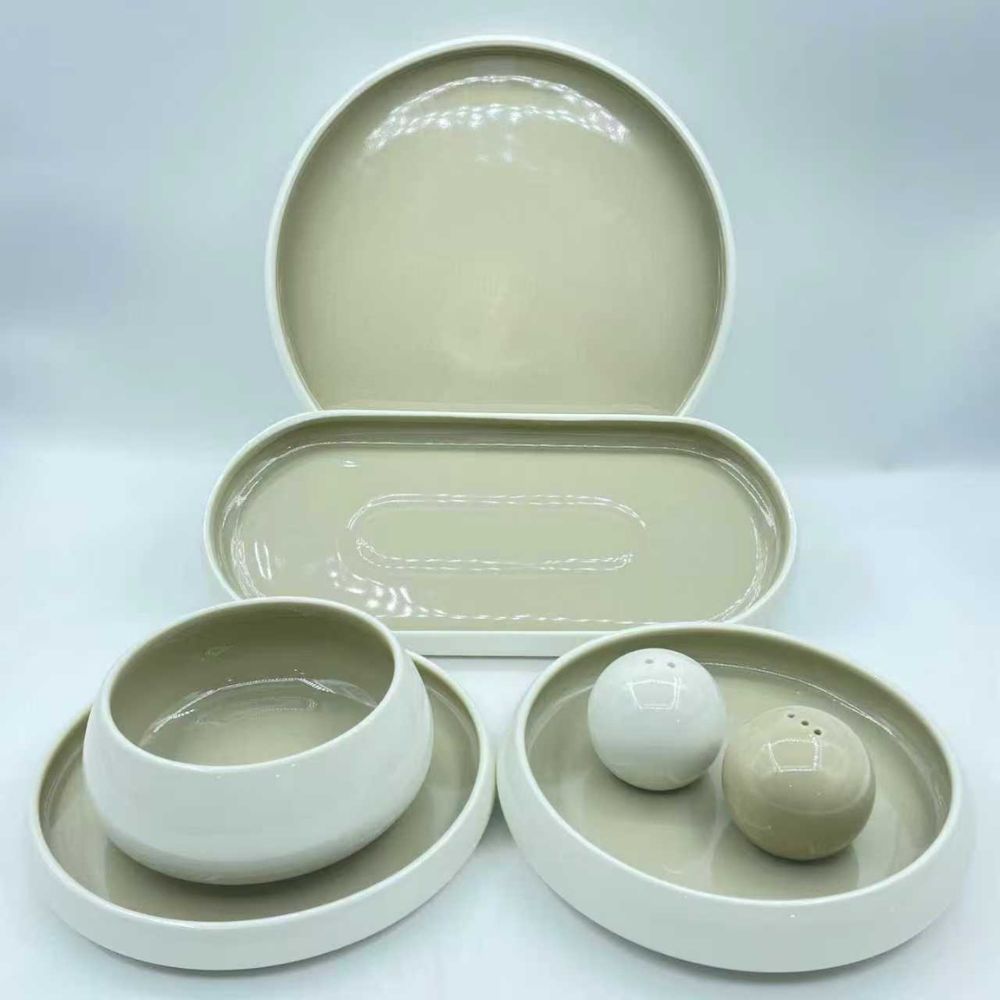 European Double Glaze Dinner set