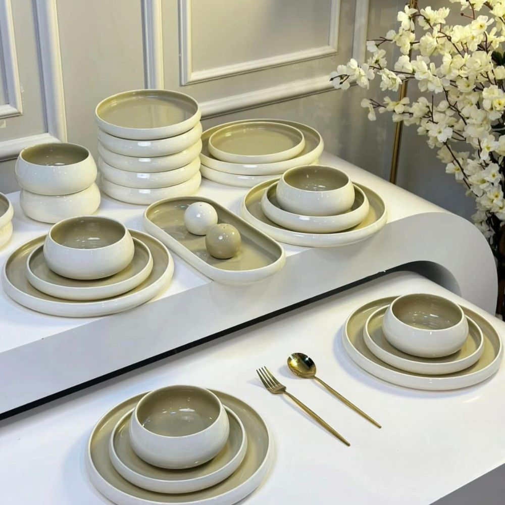 European Double Glaze Dinner set