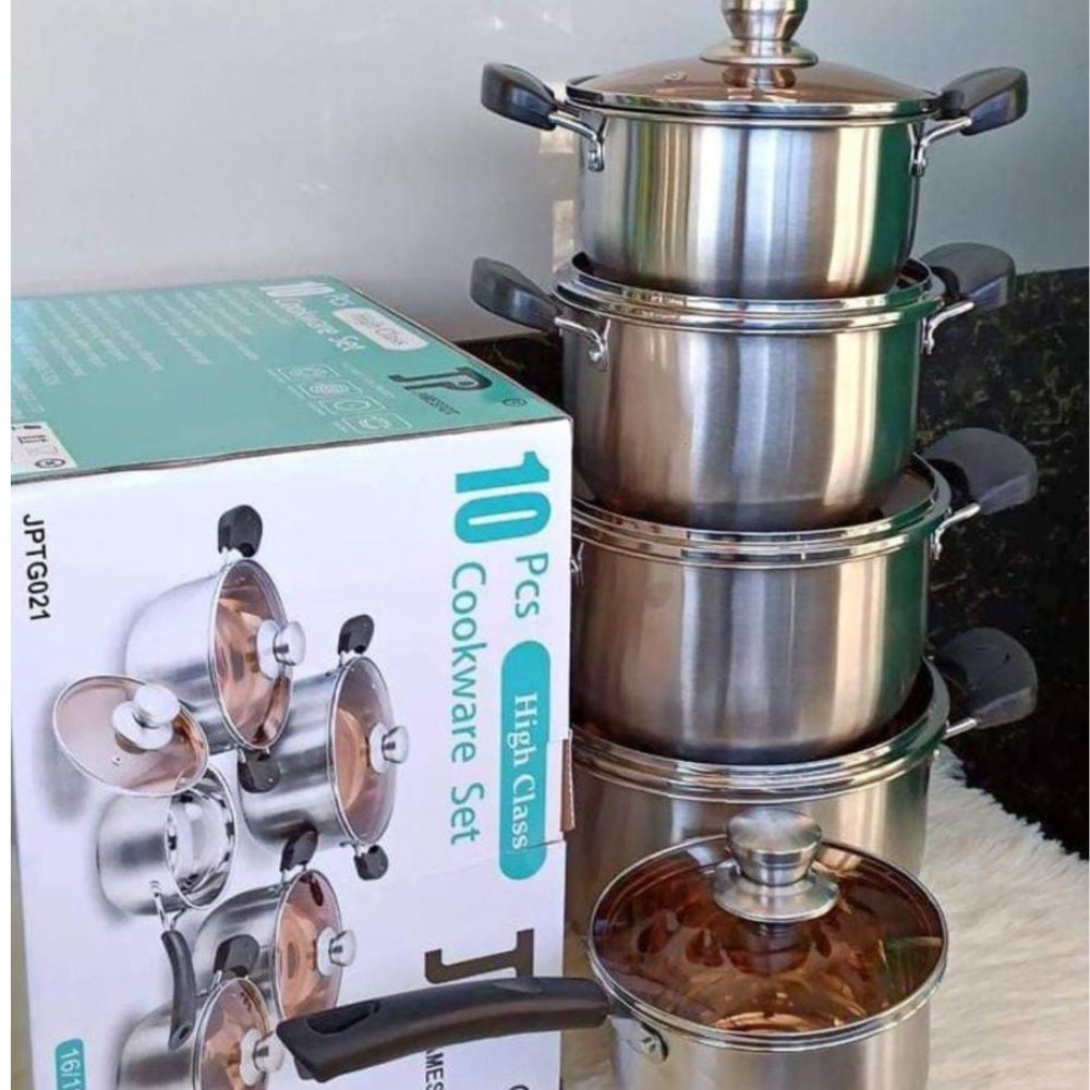 JP 10pc Stainless steel sufurias