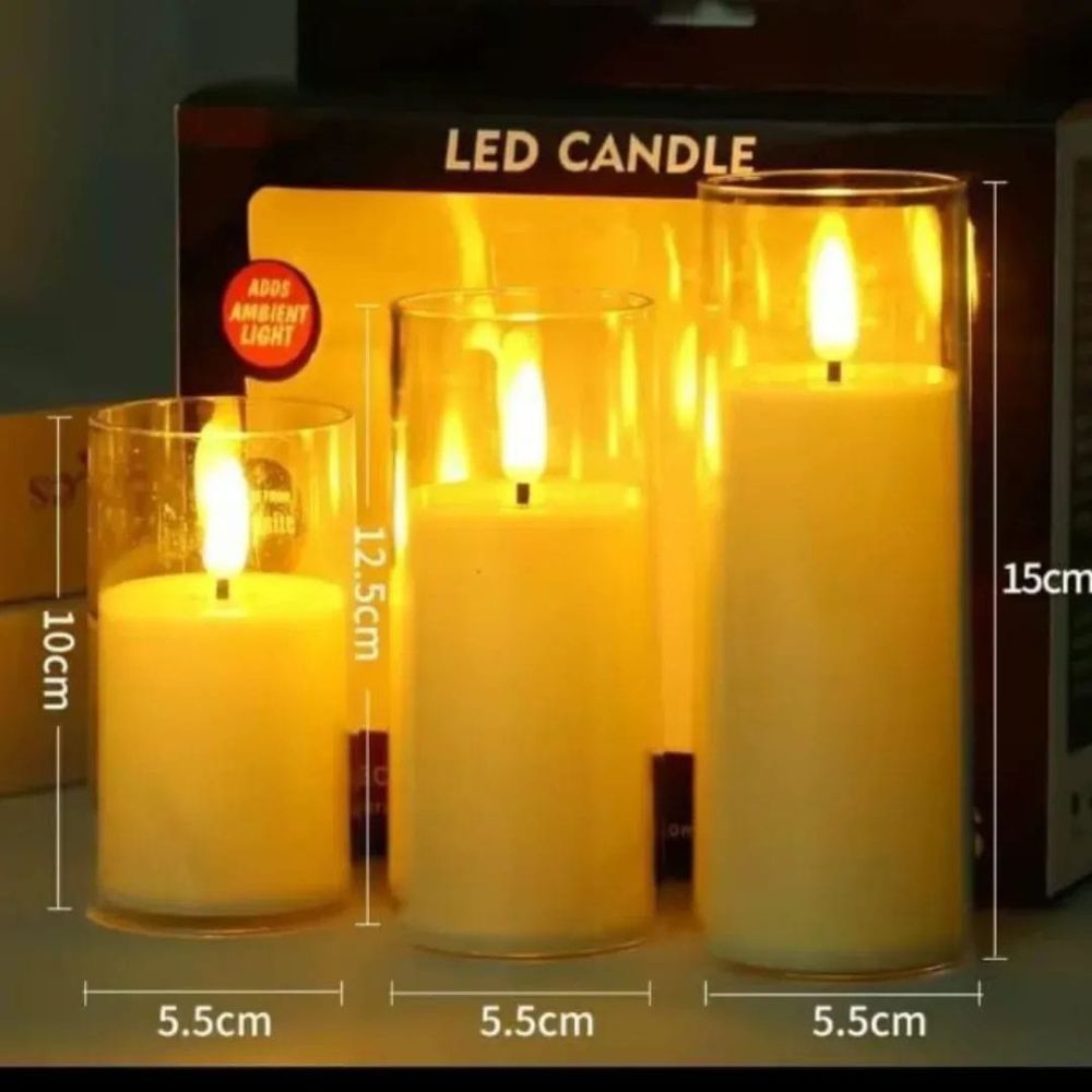 LED Scented Candle set