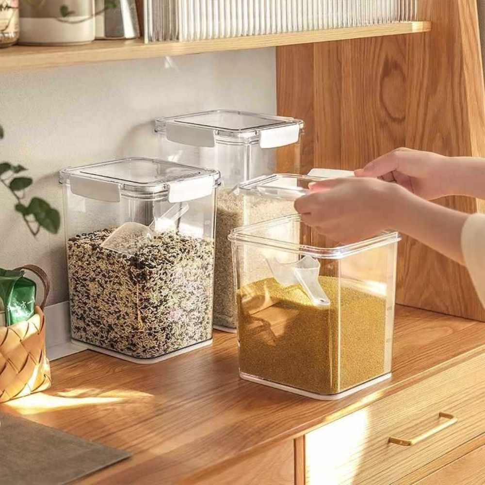 Large Acrylic cereal holders