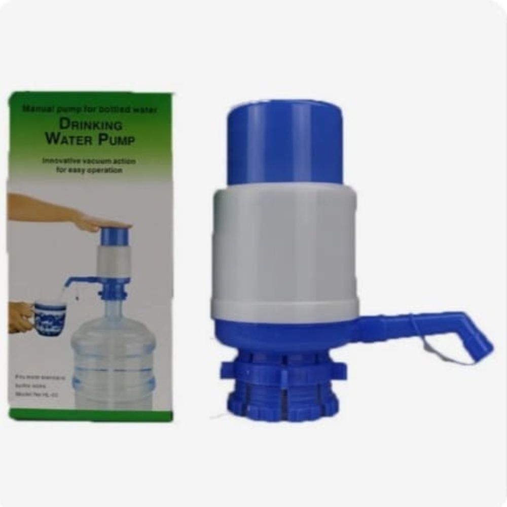 Manual hand pressed water pump