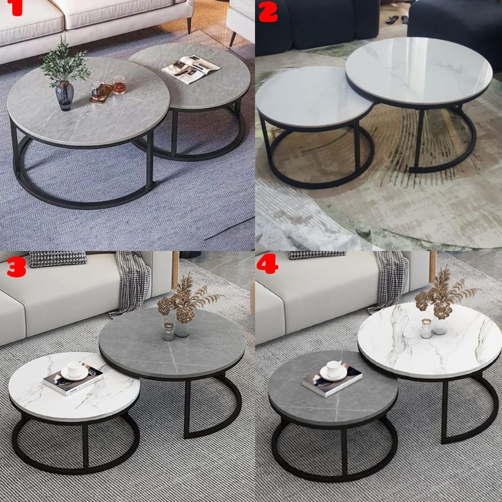 Marble Nesting Table