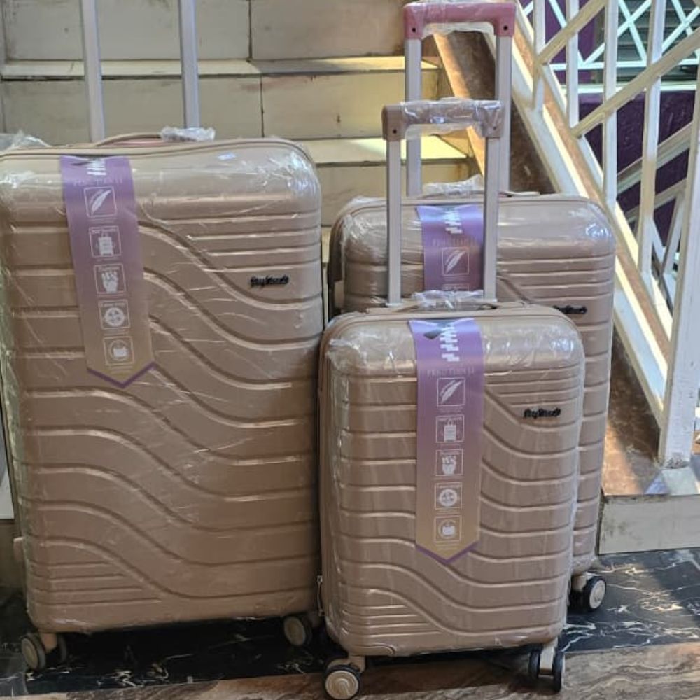 3-Piece Hard Shell Travel Luggage Set