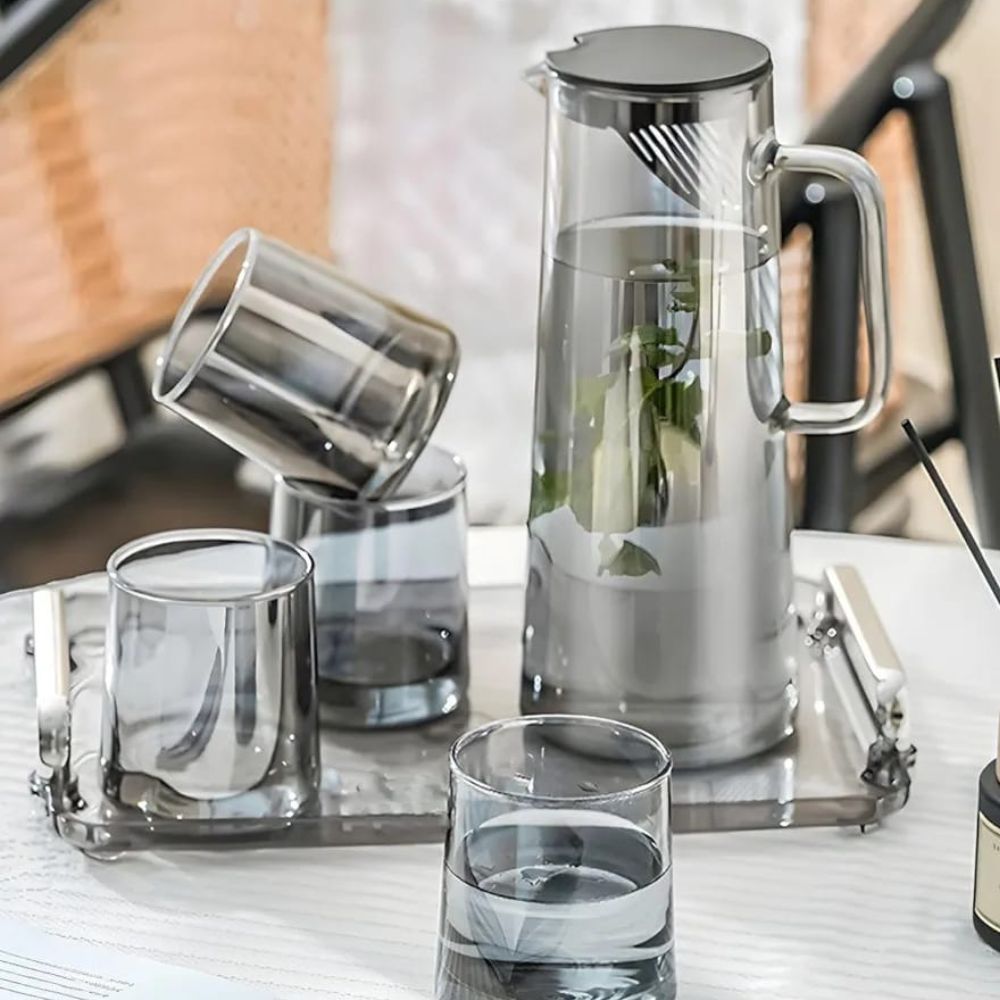 Premium Borosilicate Glass jar set
