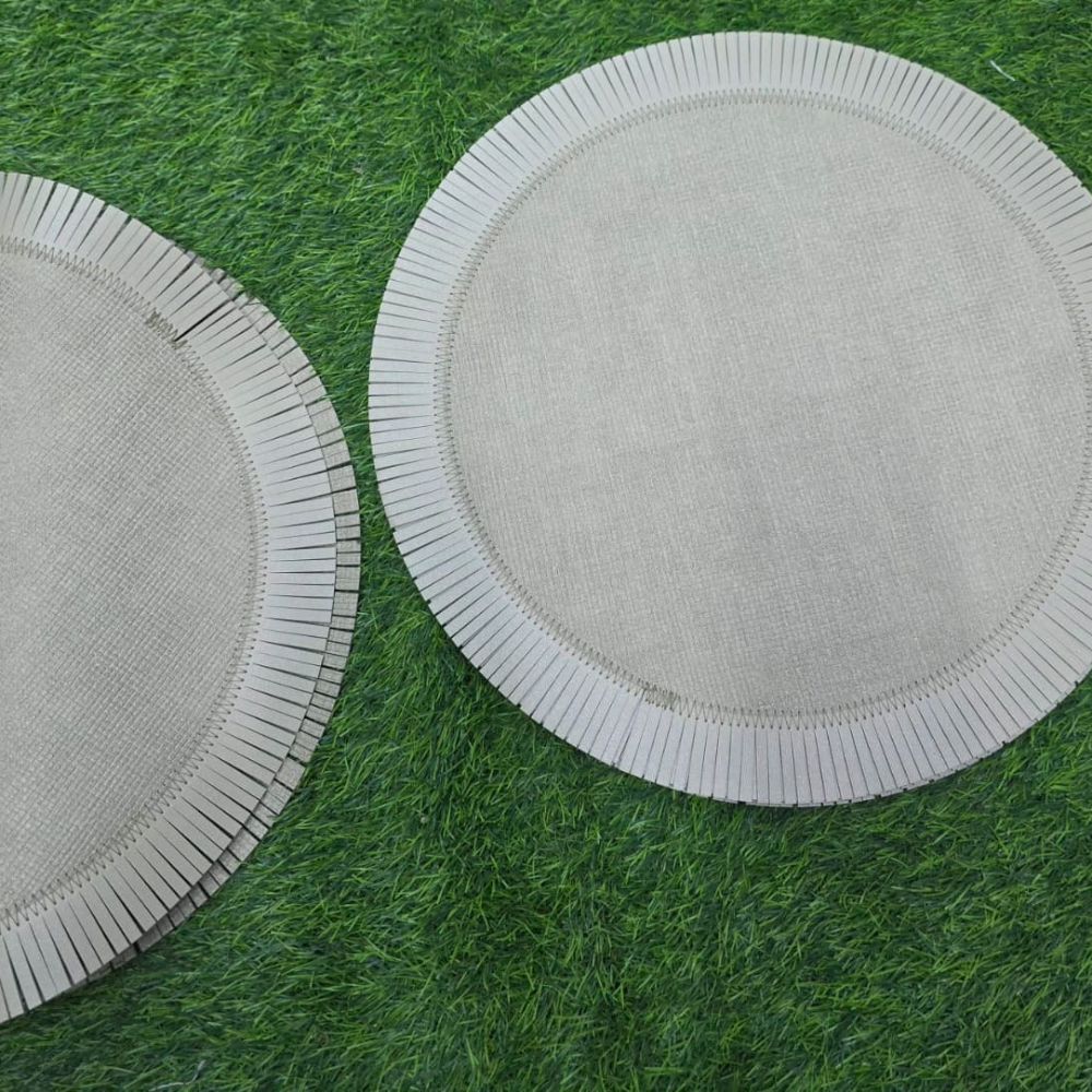 6pc Round double sided table mats