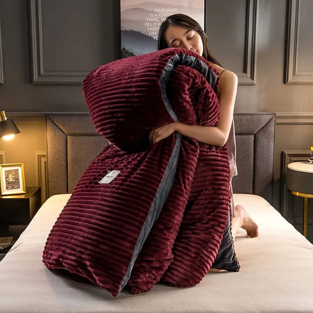 Single Velvet Woolen Duvet