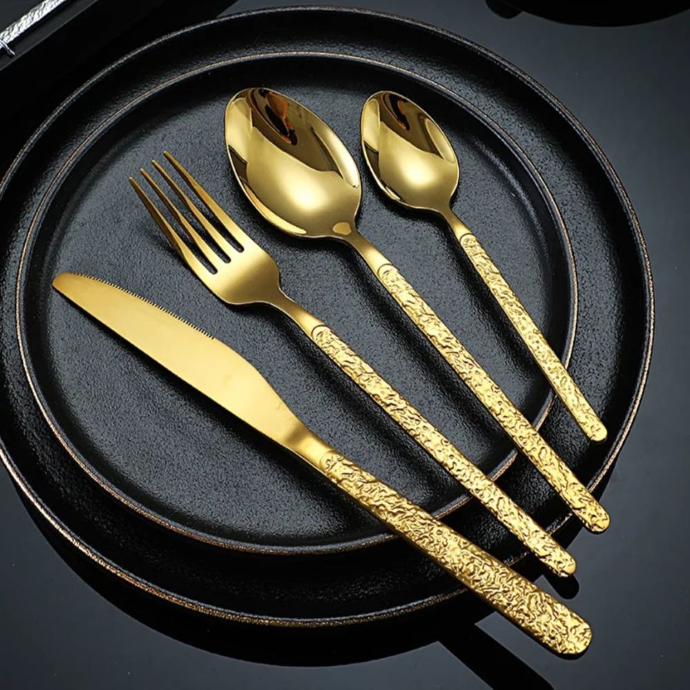 6pc Premium Stainless steel flatware