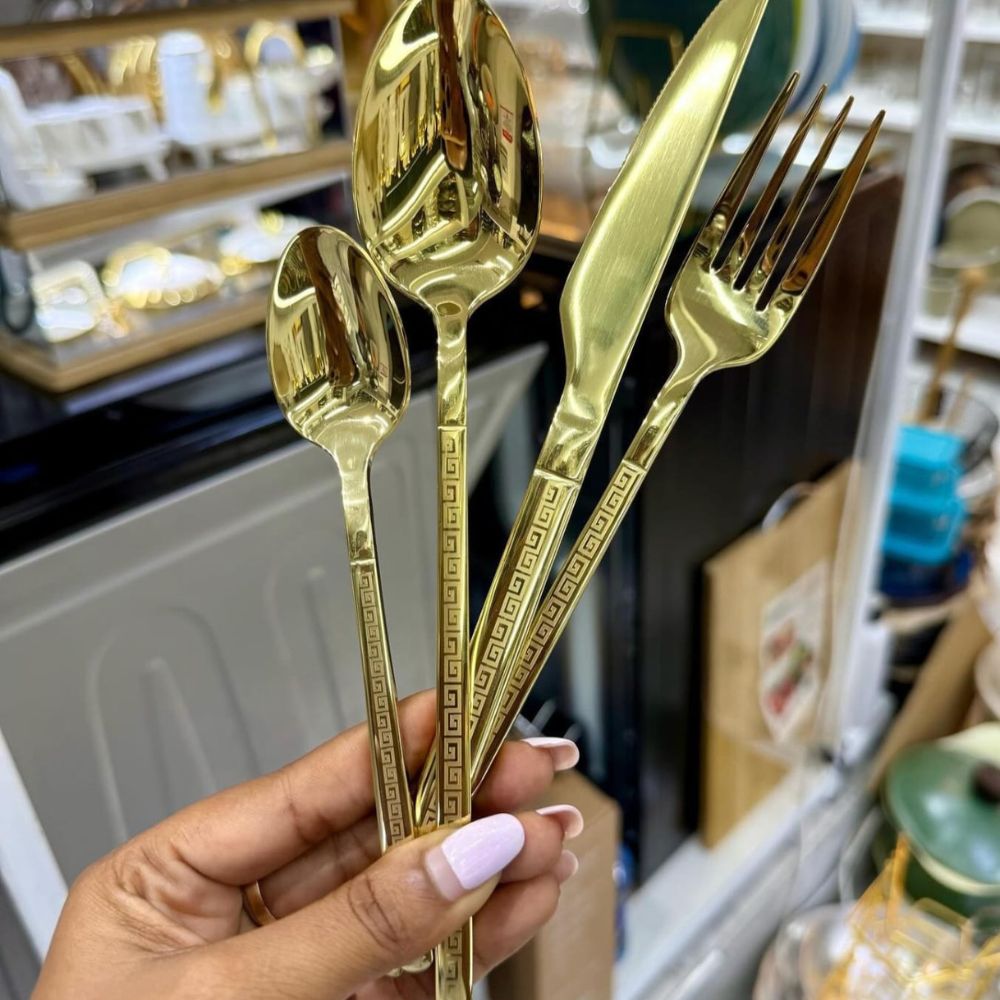 6pc Premium stainless steel flatware