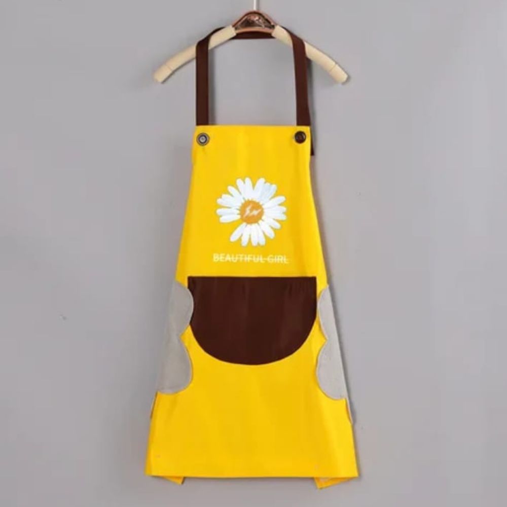 Sunflower Waterproof Adult Apron