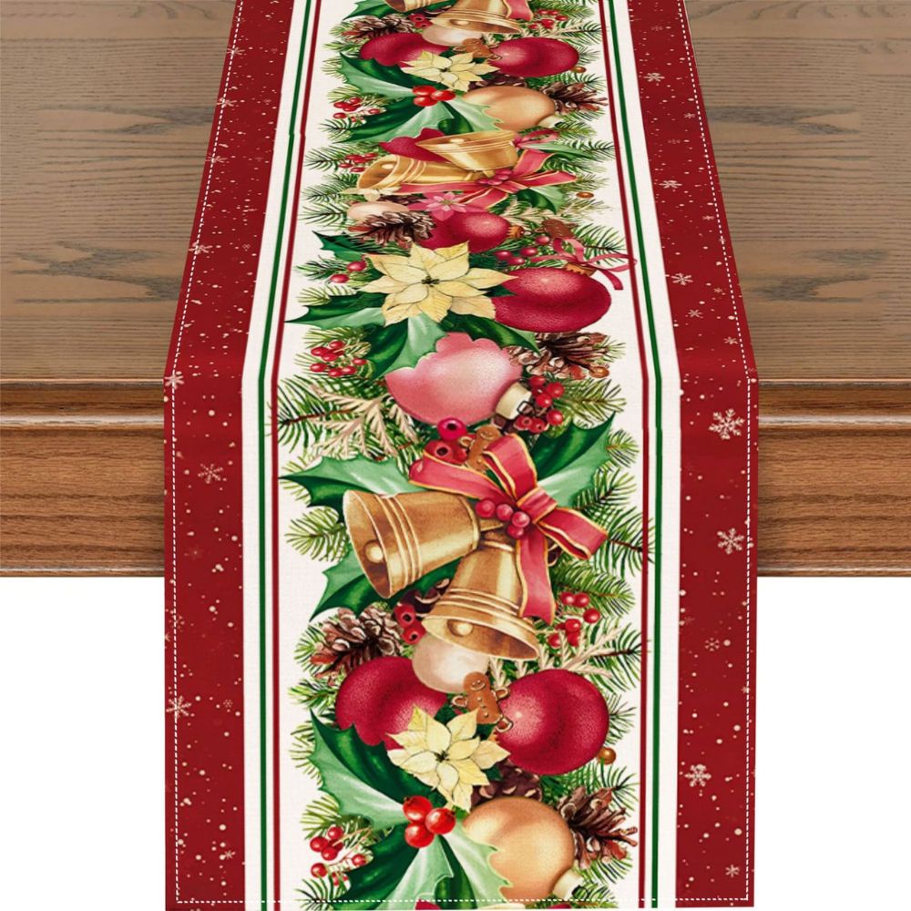 Christmas themed table runners