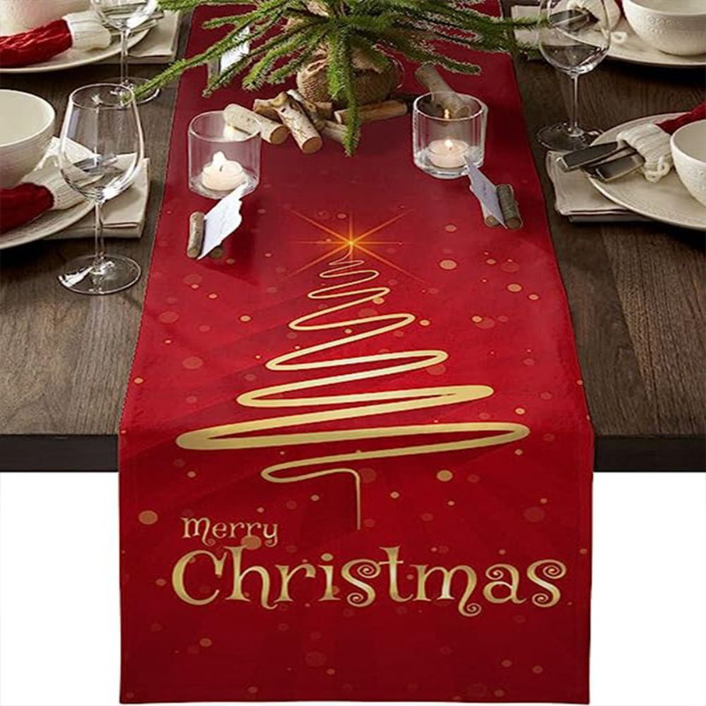Christmas themed table runners