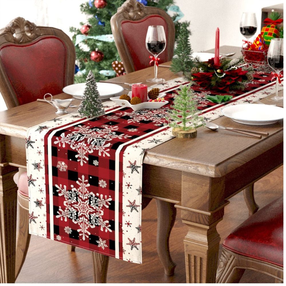 Christmas themed table runners