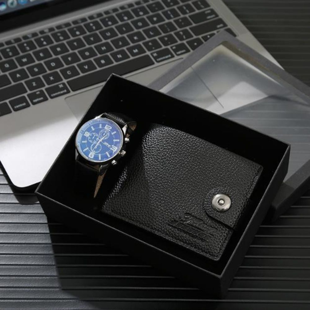 Watch and Wallet Gift set