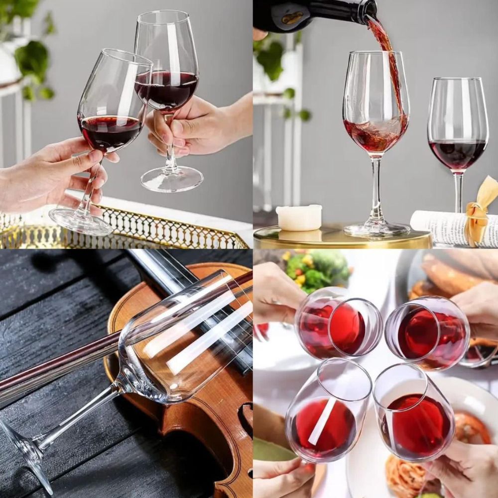 6pc Wine Glass set